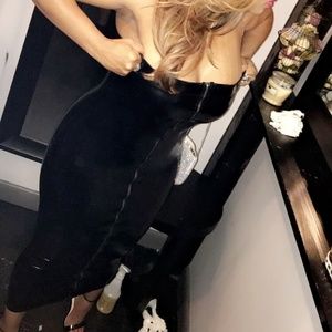 Black Latex Dress!!!!